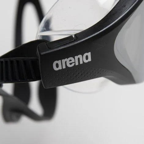 The One Mask Mirror Goggle silver/black/black - arena