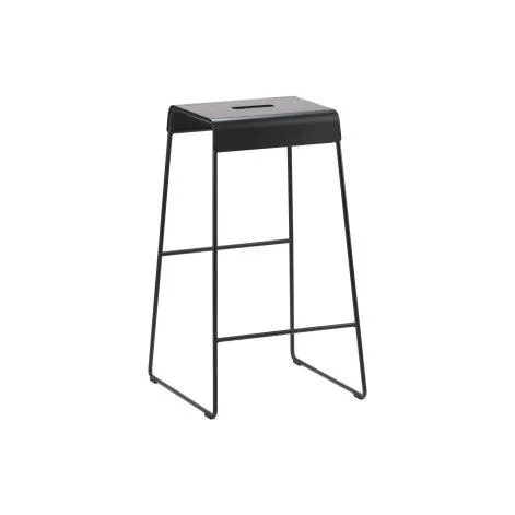 Zone Denmark bar stool 38 x 65 cm, black - Zone Denmark