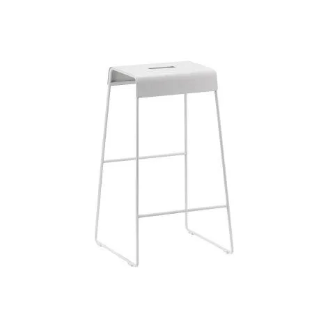 Zone Denmark bar stool 38 x 65 cm, white - Zone Denmark