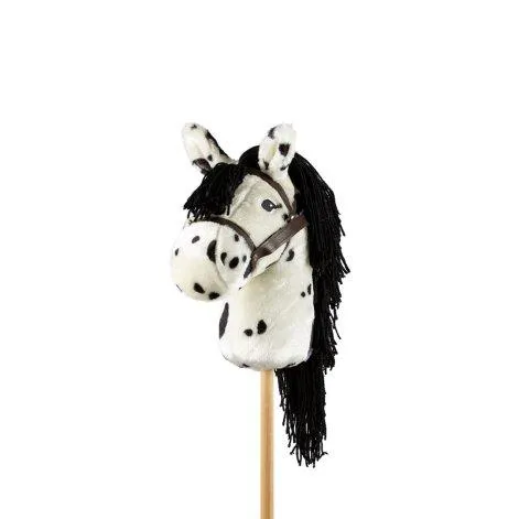 Hobby horse - white spotted - by ASTRUP