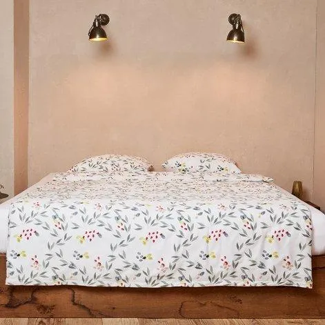 AMIATA white-olive Duvetbezug, 160 x 210 cm - Journey Living