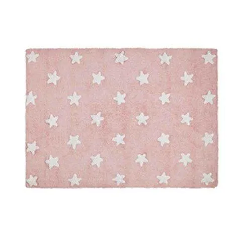 Tapis Stars Pink-White - Lorena Canals