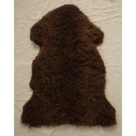 Swiss sheepskin brown size 105cm x 65cm - MARAI