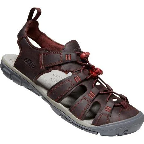 W Clearwater CNX Leather wine/red dahlia - Keen