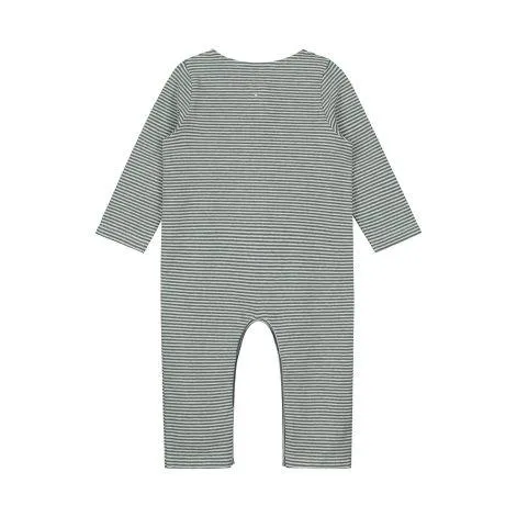 Baby Strampler Blue Grey/Cream - Gray Label