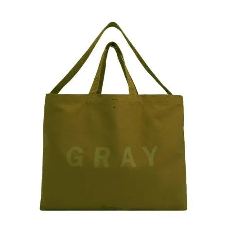 Sac Shopper GOTS Olive Green - Gray Label