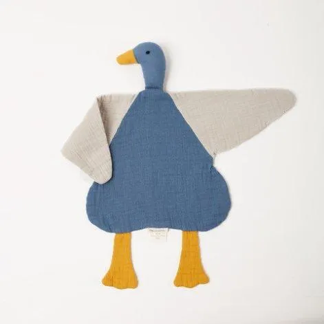Cuddle cloth duck Indigo Grey - OrganicEra