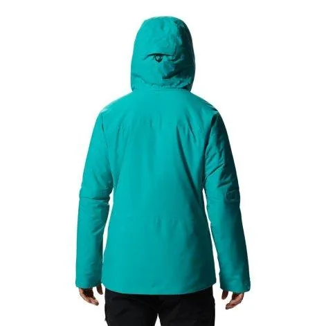 W Stretch Ozonic Insulated Jacket synth green 360 - Mountain Hardwear