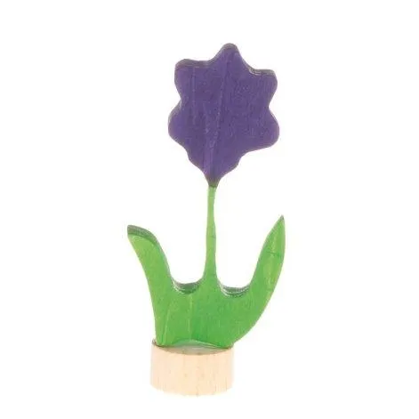 Figurine à assembler Fleur violette - GRIMM'S