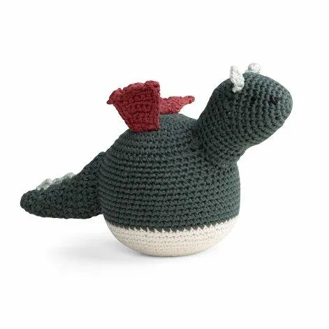 Crochet stick figure, dragon - Sebra