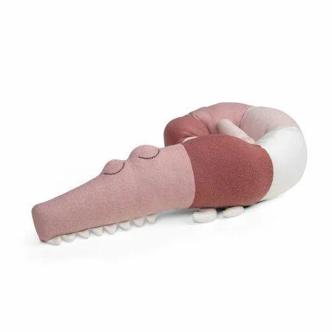 Bettschlange mini Sleepy Croc, blossom pink - Sebra