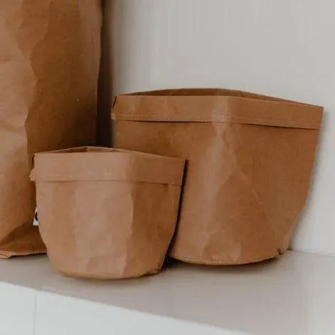 Paperbag, set de 2 pièces, naturel - Eulenschnitt 