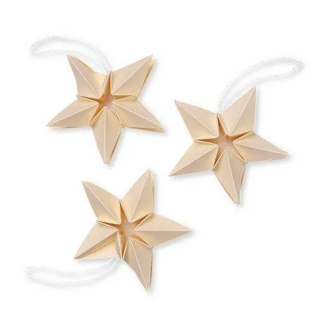 Paper Stars Set of 3 Amanda - ferm LIVING