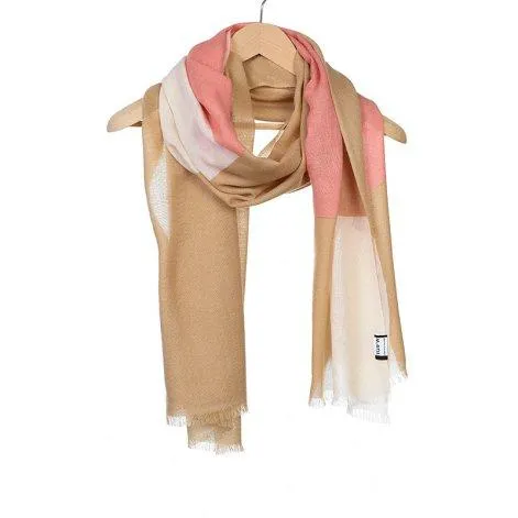Wool scarf Blox Rose - TGIFW