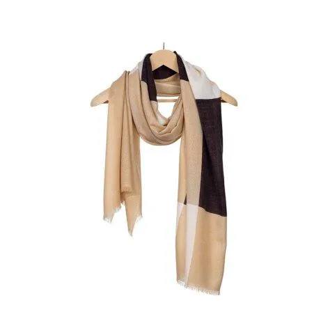 Wool scarf Blox Marron - TGIFW