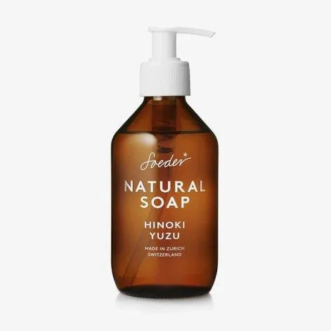 Natural Soap Hinoki Yuzu 250ml - Soeder