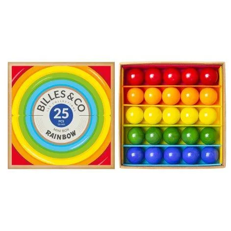 Marbles - Rainbow Mini Box - Billes & Co