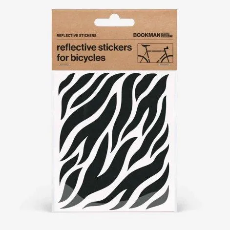 Reflektor Stickers Zebra Black - Bookman