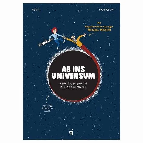 Buch Ab ins Universum - Helvetiq