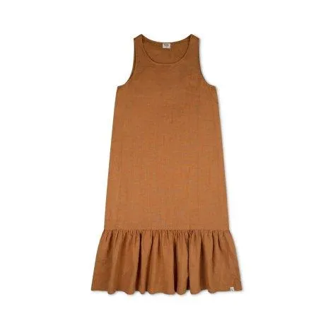 Adult Frill Dress Rust - MATONA