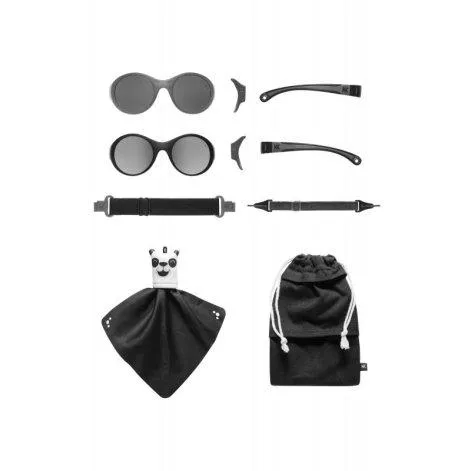 Baby Sunglasses click & change Black - Mokki