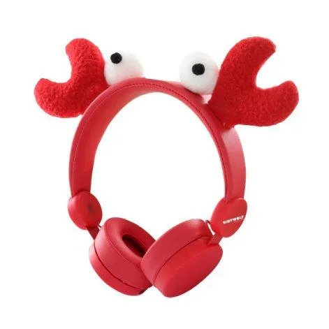 Kidywolf Headphone Crab Rouge - Kidywolf