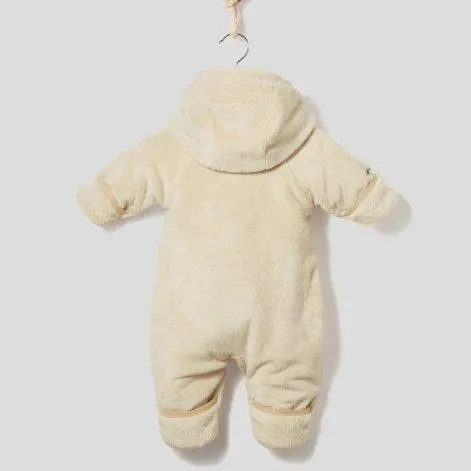 Combinaison pour bébé Mou High-Loft Fleece Beige - namuk