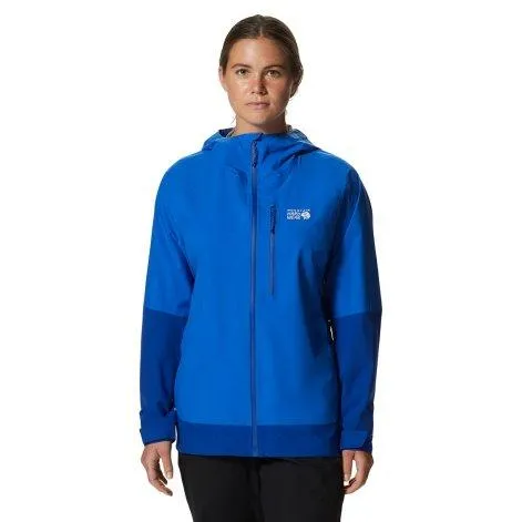 W Stretch Ozonic Jacket bright island blue, radiant 409 - Mountain Hardwear