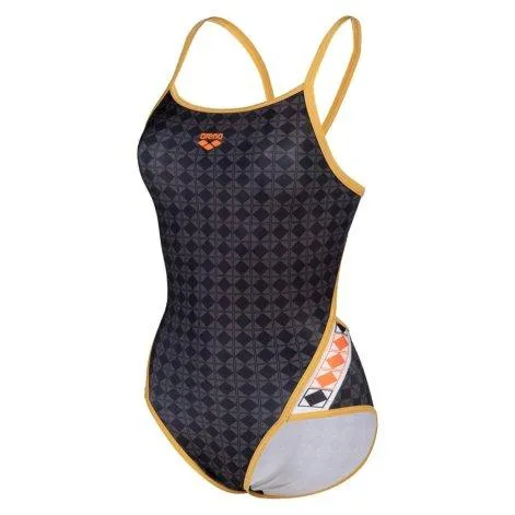 W Arena 50th Swimsuit Super Fly Back black multi/gold - arena