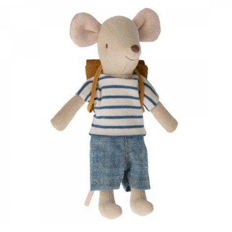 Tricycle Mouse Big Brother with Bag - Maileg