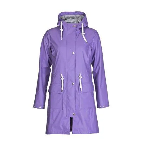 Women's raincoat Kilpina paisley purple - rukka