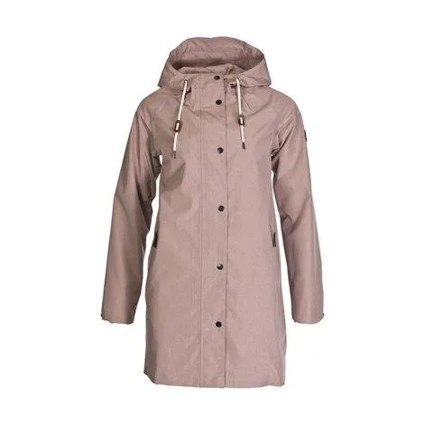 Damen Raincoat Travelcoat woodrose - rukka