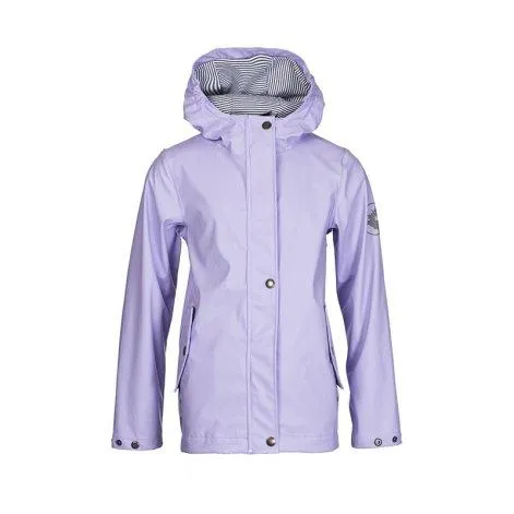 June children's rain jacket lavender - rukka