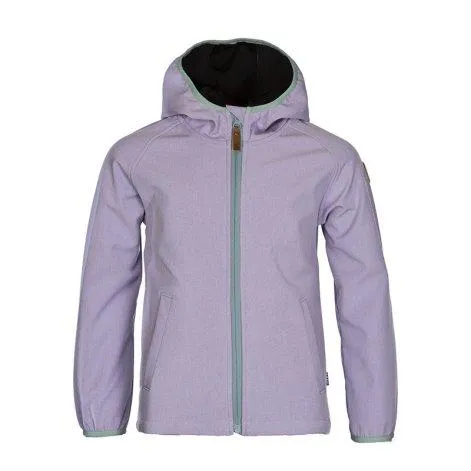 Avan children's soft shell jacket lavender - rukka