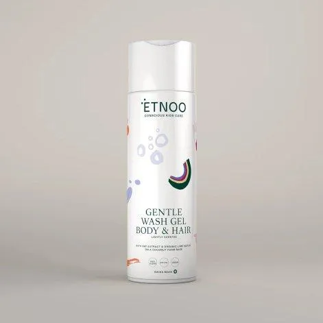 Gentle Wash Gel Body & Hair, 200ml - ETNOO Conscious Skincare