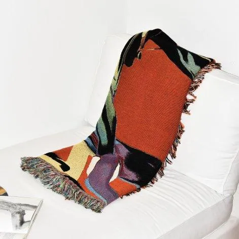 Blanket Amigös 150x200cm Rot, Multi - SULA