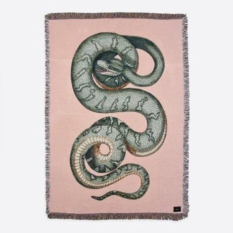 Blanket Serpentes 150x200cm Pink, Multi - SULA