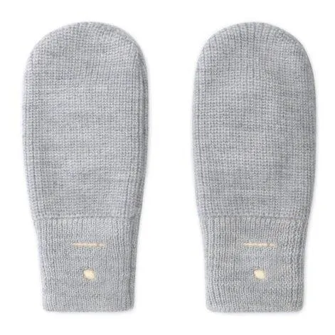 Gloves Knitted Grey Melange - Gray Label