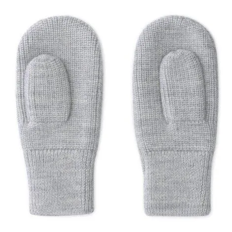 Gloves Knitted Grey Melange - Gray Label