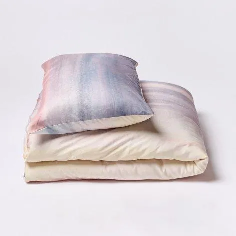Jurmala Dusty Blue/Sand, cushion cover 65x100 cm - Journey Living