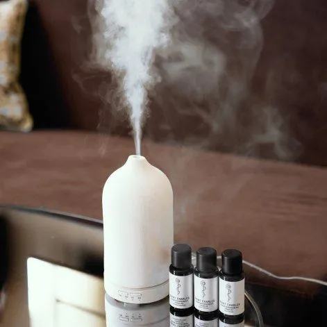 Diffuseur de parfum électrique en céramique Blanc - Saint Charles Apothecary