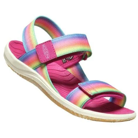 Children sandals Elle Backstrap rainbow/festival fuchsia - Keen