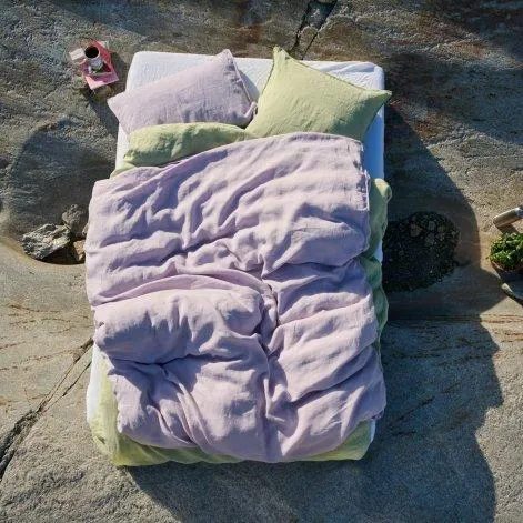 Linus Lavendel Uni Kissenbezug 40x60 cm - lavie