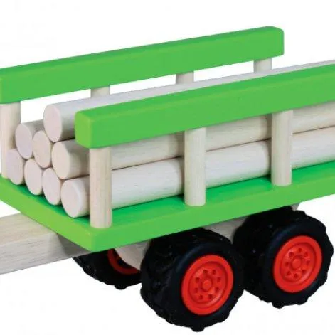 Spielba long wood trailer - Spielba