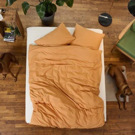 Louise comforter cover 160x210 cm plain, Sweet Potato - lavie