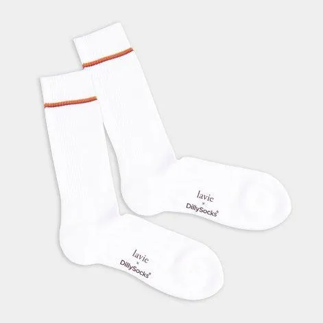 Socks Aksel White - lavie