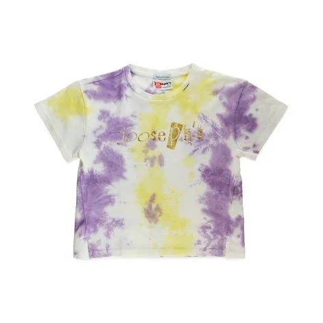 T-Shirt Cley Tie Dye Lemon Lilac - jooseph's 