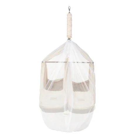 Mosquito Net For Cradle And Twin Spring Cradle White - Moonboon