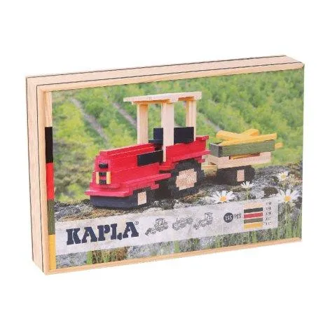 Boîte de construction tracteur 155 pièces - Kapla