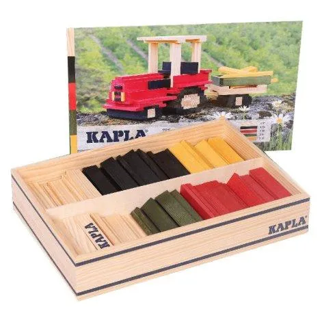 Boîte de construction tracteur 155 pièces - Kapla